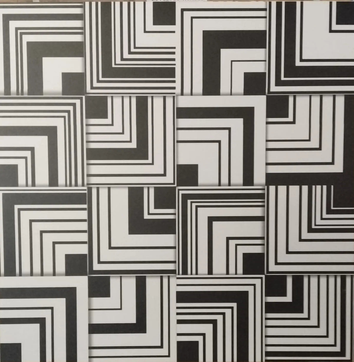 Stencil Abstract 2x2 tile